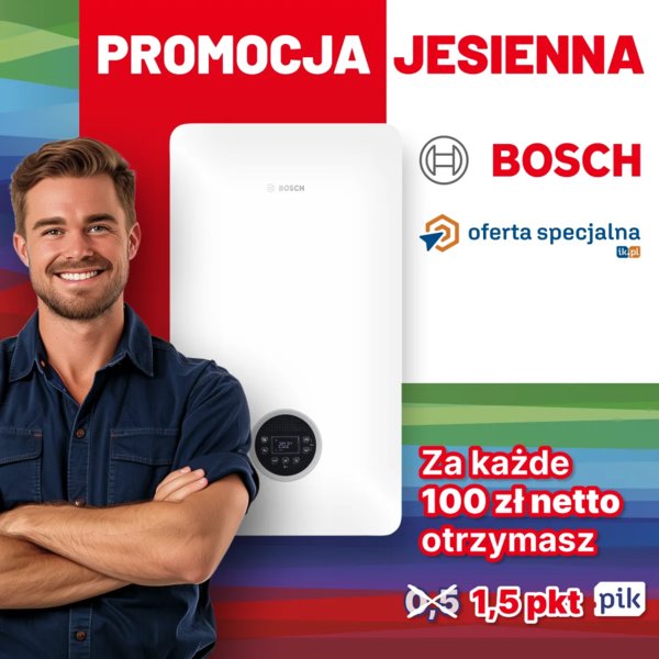 BOSCH - Promocja jesienna z Ofertą Specjalną IK